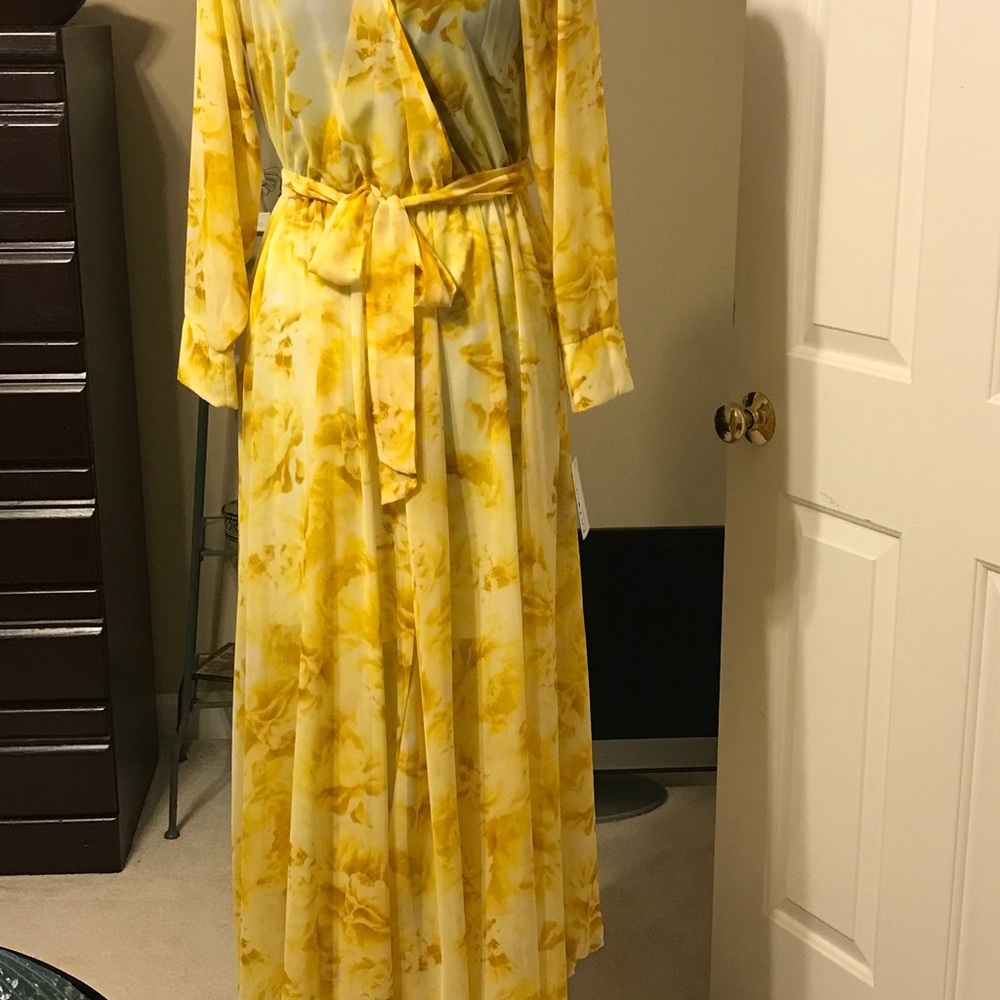 NWT Yellow Maxi